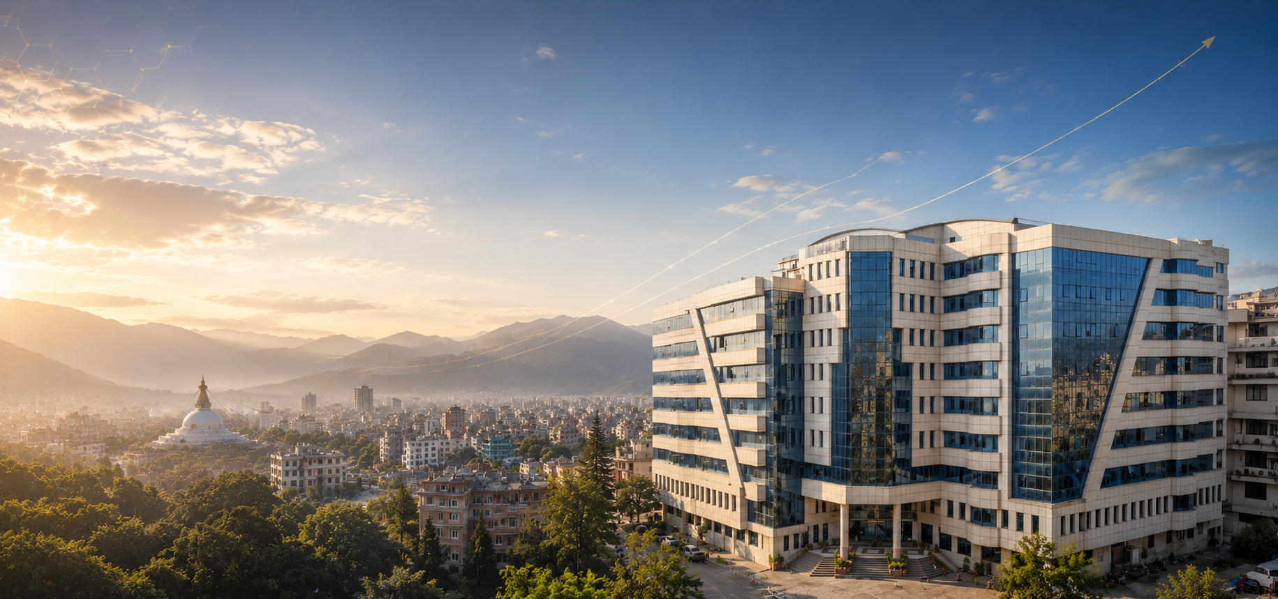 Economic Vitality: Kathmandu's Business District
